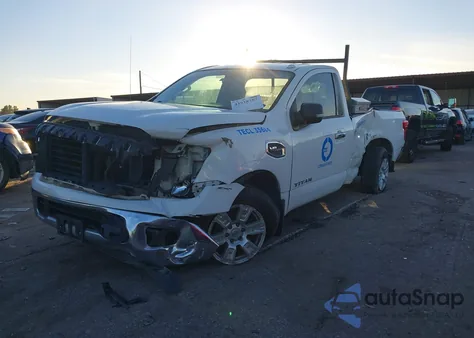 2017 Nissan Titan Sv from USA, damaged, VIN 1N6AA1R71HN535437